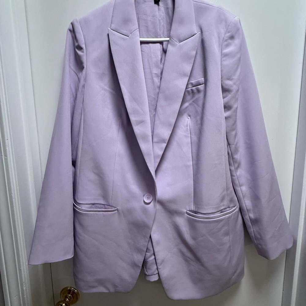 Lavender Women's Boyfriend Blazer